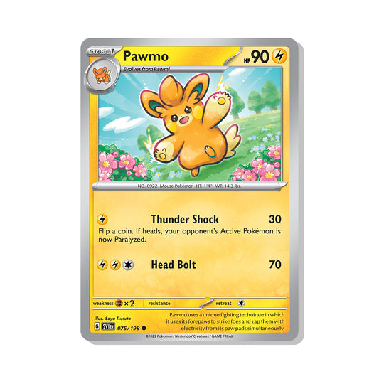 Pawmo Pokémon Scarlet & Violet - Normal kaart | Engels