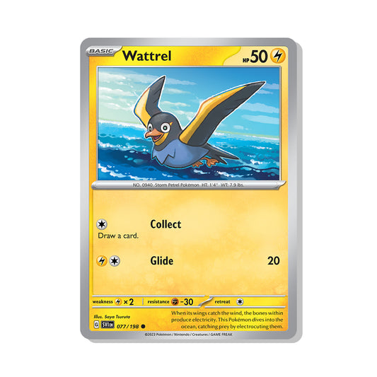 Wattrel Pokémon Scarlet & Violet - Normal kaart | Engels