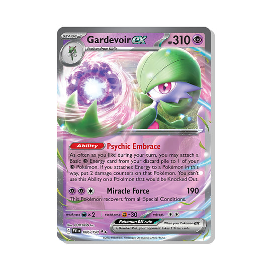 Gardevoir ex Pokémon Scarlet & Violet - ex kaart | Engels