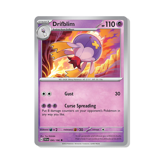Drifblim Pokémon Scarlet & Violet - Reverse Holo kaart | Engels