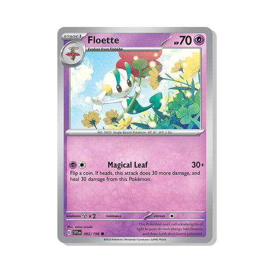Floette Pokémon Scarlet & Violet - Normal kaart | Engels