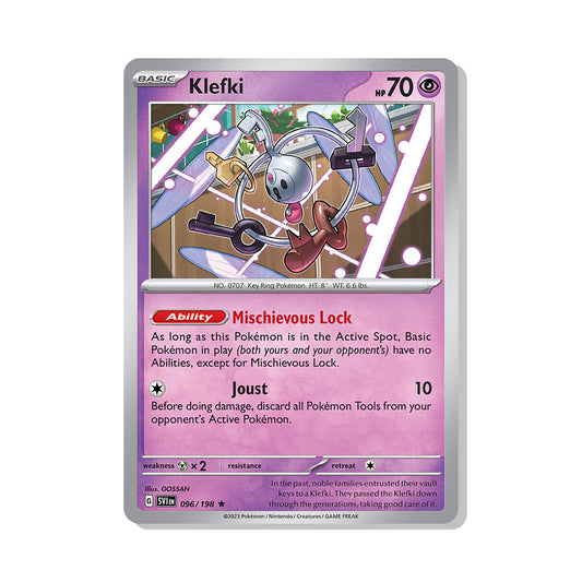 Klefki Pokémon Scarlet & Violet - Reverse Holo kaart | Engels
