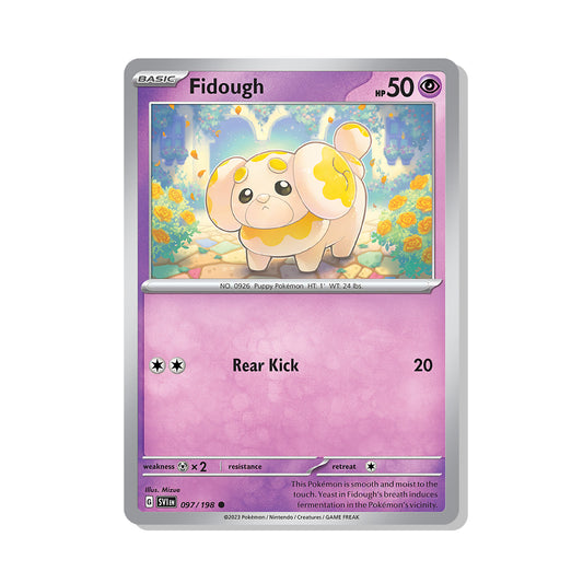 Fidough Pokémon Scarlet & Violet - Reverse Holo kaart | Engels