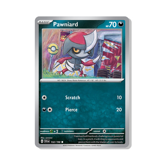 Pawniard Pokémon Scarlet & Violet - Normal kaart | Engels