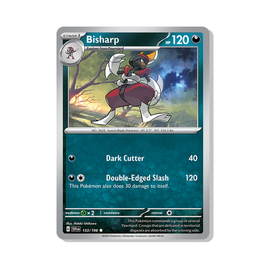 Bisharp Pokémon Scarlet & Violet - Reverse Holo kaart | Engels