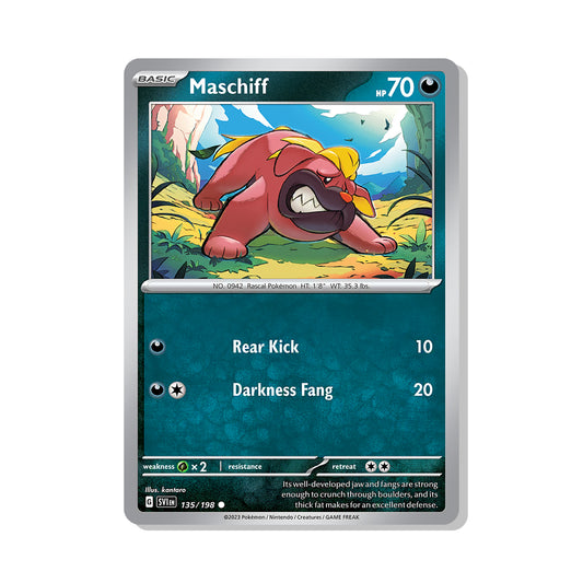 Maschiff Pokémon Scarlet & Violet - Normal kaart | Engels