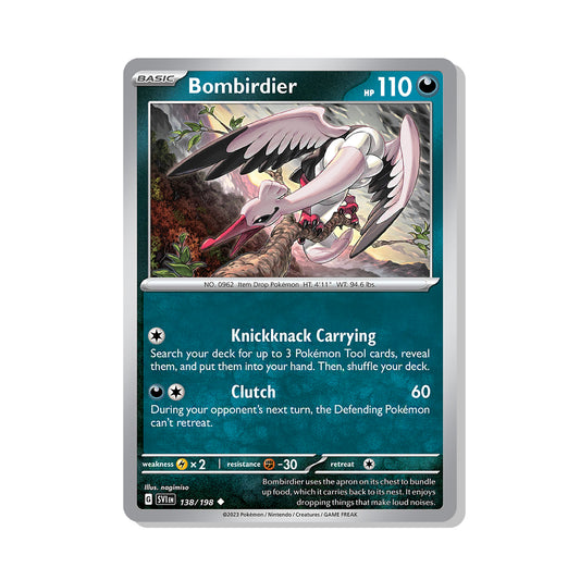 Bombirdier Pokémon Scarlet & Violet - Normal kaart | Engels