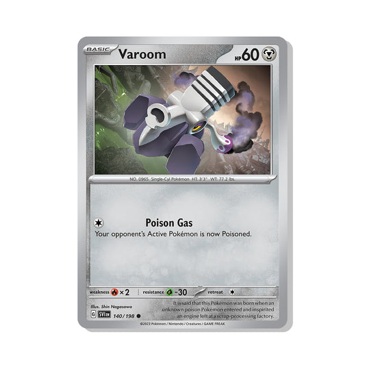 Varoom Pokémon Scarlet & Violet - Normal kaart | Engels