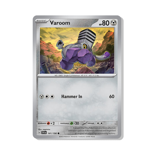 Varoom Pokémon Scarlet & Violet - Reverse Holo kaart | Engels