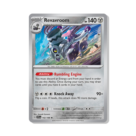 Revavroom Pokémon Scarlet & Violet - Normal kaart | Engels