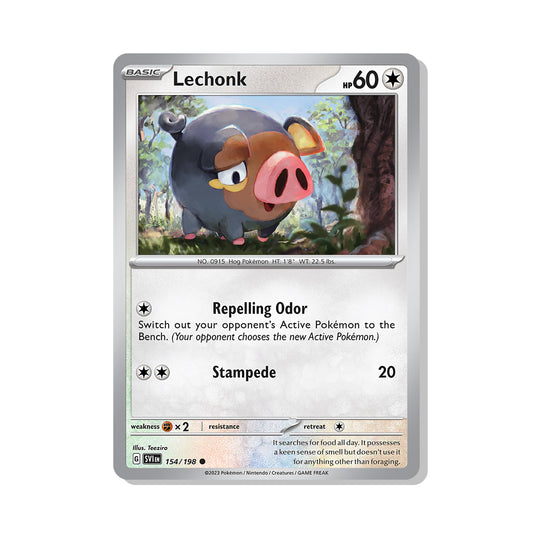 Lechonk Pokémon Scarlet & Violet - Normal kaart | Engels