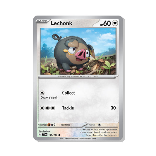 Lechonk Pokémon Scarlet & Violet - Normal kaart | Engels