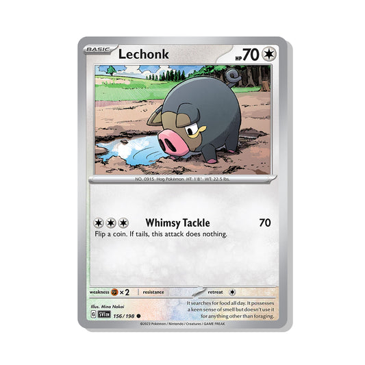 Lechonk Pokémon Scarlet & Violet - Normal kaart | Engels