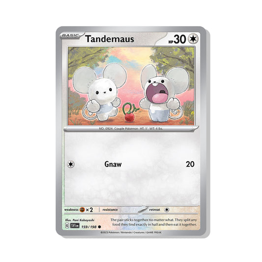 Tandemaus Pokémon Scarlet & Violet - Normal kaart | Engels