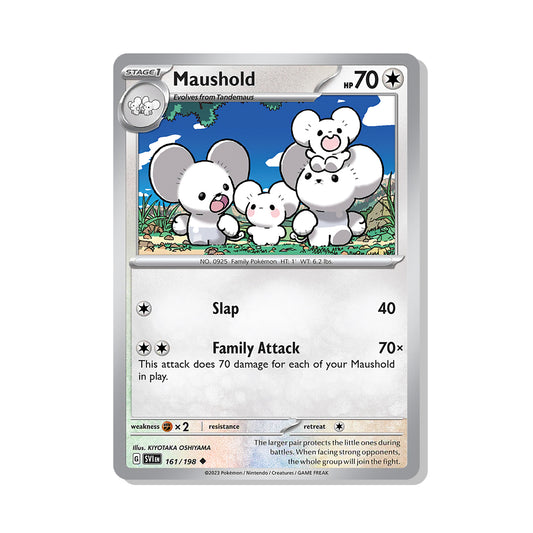 Maushold Pokémon Scarlet & Violet - Reverse Holo kaart | Engels