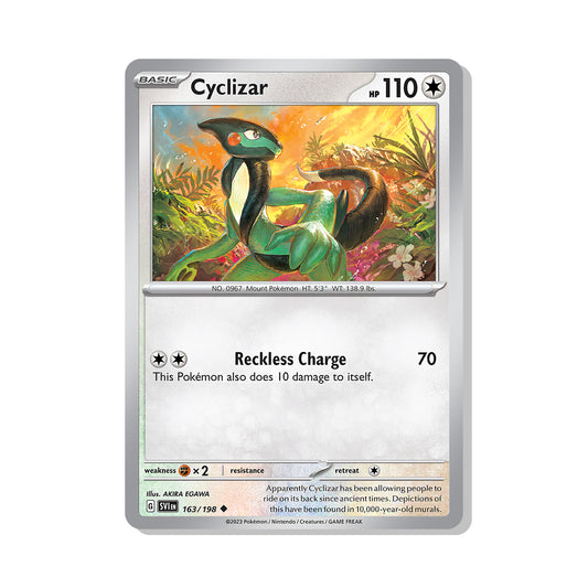 Cyclizar Pokémon Scarlet & Violet - Reverse Holo kaart | Engels