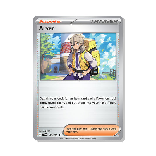 Arven Pokémon Scarlet & Violet - Reverse Holo kaart | Engels