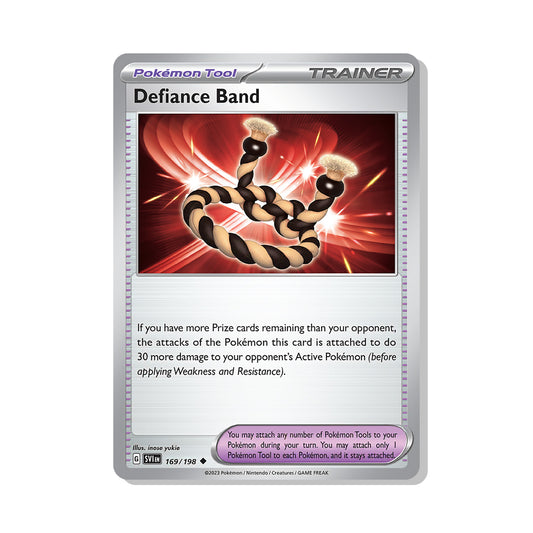 Defiance Band Pokémon Scarlet & Violet - Reverse Holo kaart | Engels