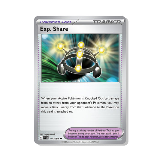 Exp. Share Pokémon Scarlet & Violet - Reverse Holo kaart | Engels