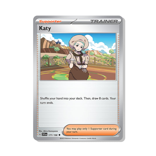 Katy Pokémon Scarlet & Violet - Normal kaart | Engels