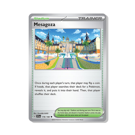 Mesagoza Pokémon Scarlet & Violet - Reverse Holo kaart | Engels
