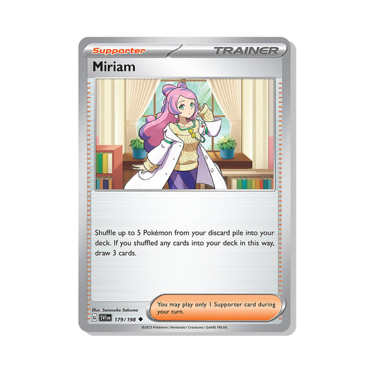 Miriam Pokémon Scarlet & Violet - Reverse Holo kaart | Engels