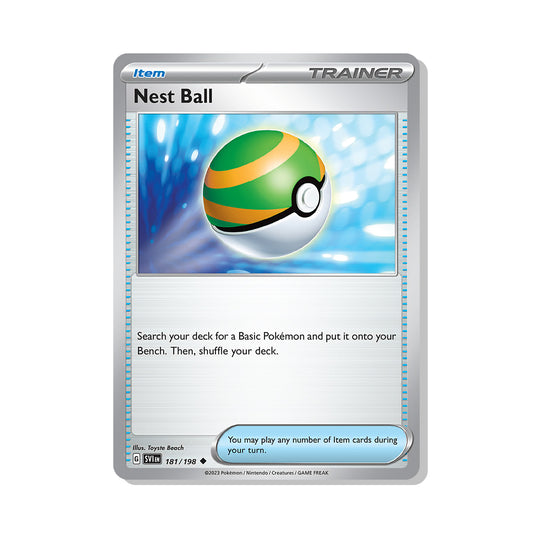 Nest Ball Pokémon Scarlet & Violet - Reverse Holo kaart | Engels