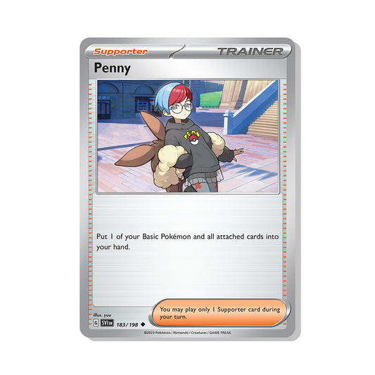 Penny Pokémon Scarlet & Violet - Normal kaart | Engels