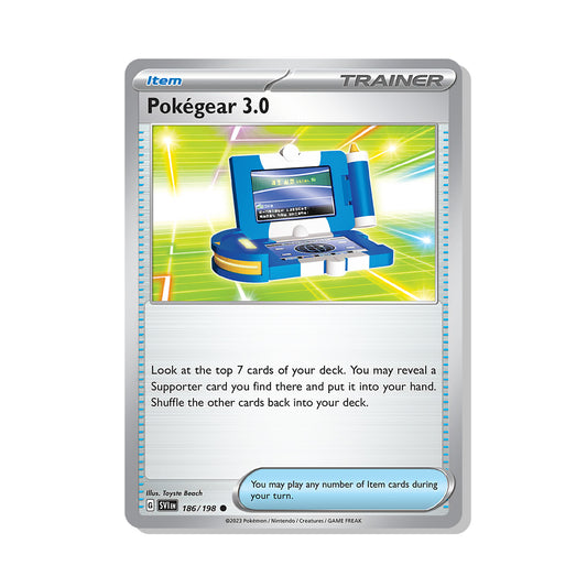 Pokégear 3.0 Pokémon Scarlet & Violet - Reverse Holo kaart | Engels