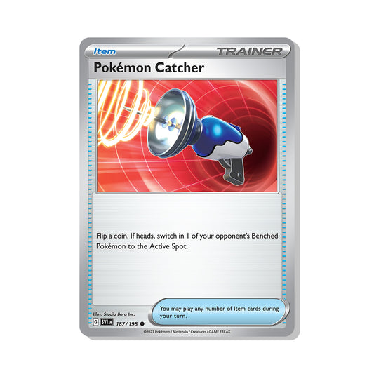 Pokémon Catcher Pokémon Scarlet & Violet - Reverse Holo kaart | Engels
