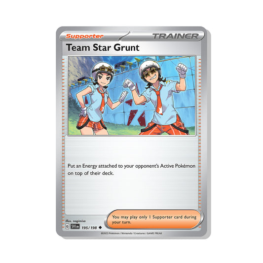 Team Star Grunt Pokémon Scarlet & Violet - Normal kaart | Engels