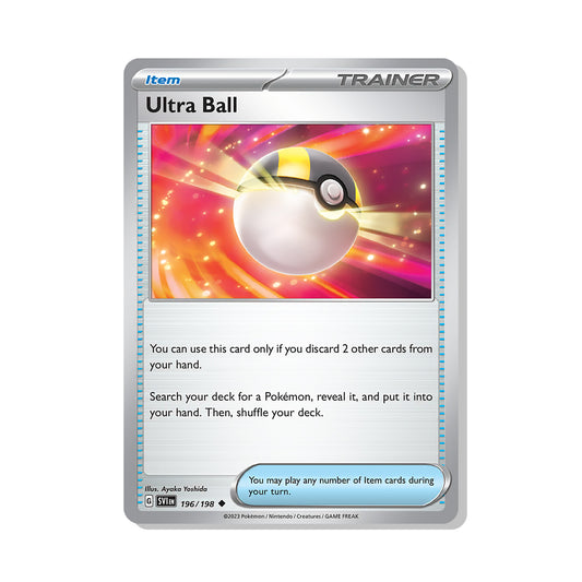 Ultra Ball Pokémon Scarlet & Violet - Reverse Holo kaart | Engels