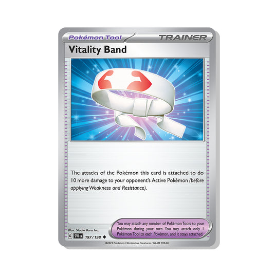 Vitality Band Pokémon Scarlet & Violet - Normal kaart | Engels