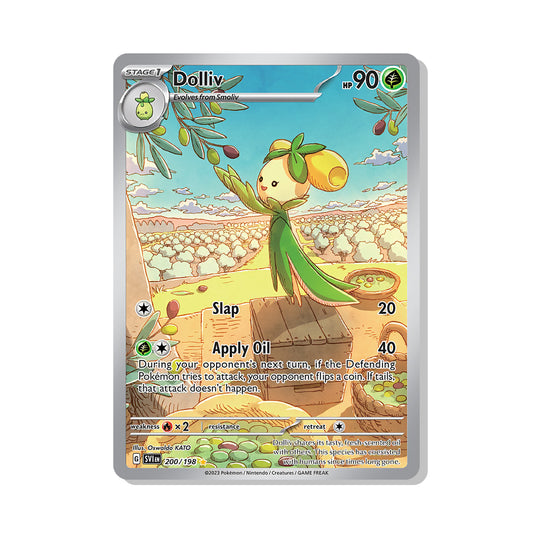 Dolliv Pokémon Scarlet & Violet - Full Art kaart | Engels