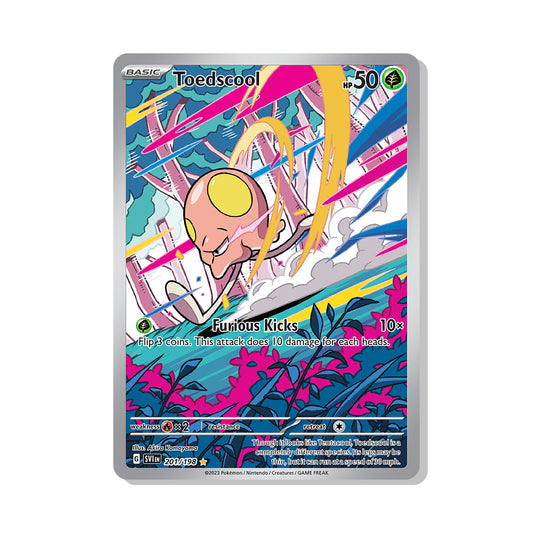 Toedscool Pokémon Scarlet & Violet - Full Art kaart | Engels