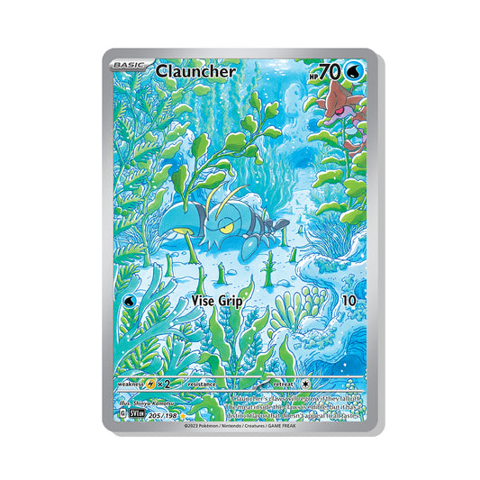Clauncher Pokémon Scarlet & Violet - Full Art kaart | Engels