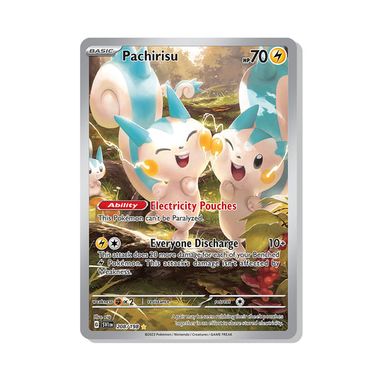 Pachirisu Pokémon Scarlet & Violet - Full Art kaart | Engels