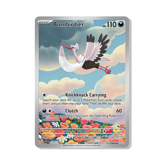 Bombirdier Pokémon Scarlet & Violet - Full Art kaart | Engels