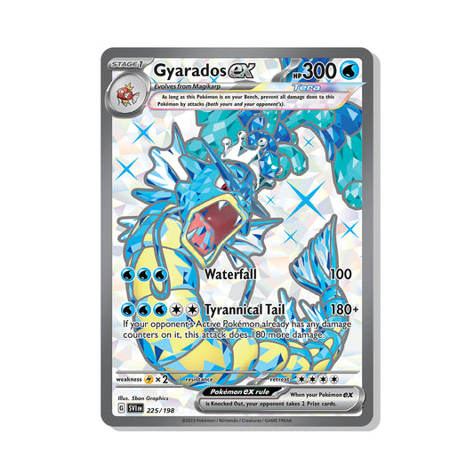 Gyarados ex Pokémon Scarlet & Violet - ex kaart | Engels