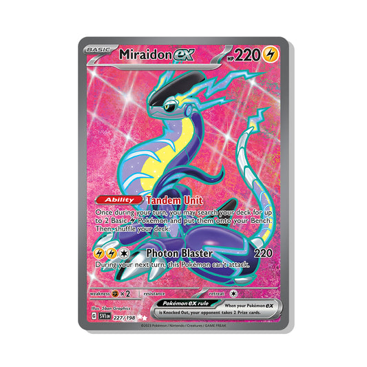 Miraidon ex Pokémon Scarlet & Violet - ex kaart | Engels