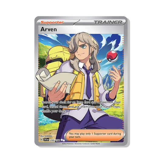 Arven Pokémon Scarlet & Violet - Full Art kaart | Engels