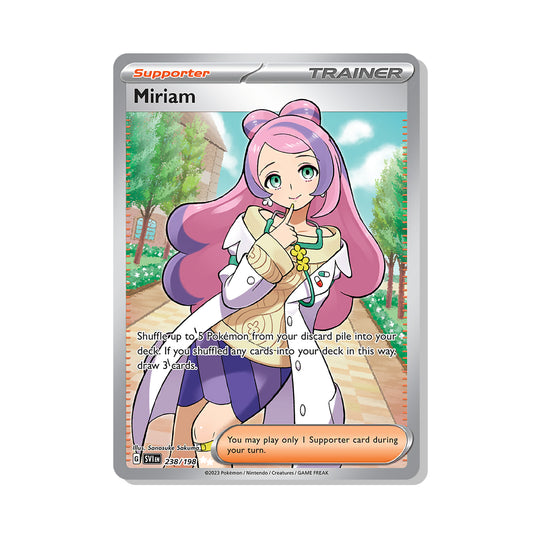 Miriam Pokémon Scarlet & Violet - Full Art kaart | Engels