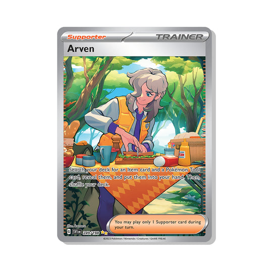 Arven Pokémon Scarlet & Violet - Full Art kaart | Engels