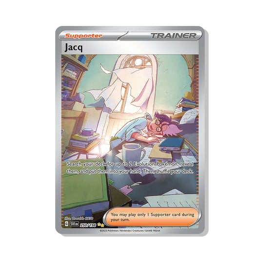 Jacq Pokémon Scarlet & Violet - Full Art kaart | Engels
