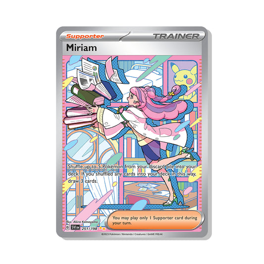 Miriam Pokémon Scarlet & Violet - Full Art kaart | Engels