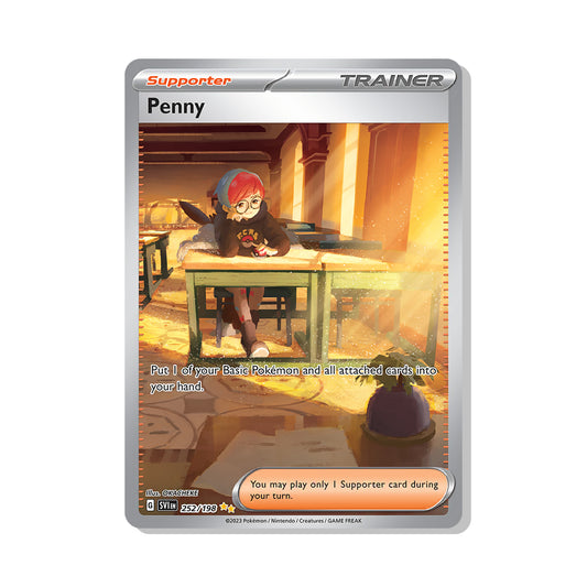 Penny Pokémon Scarlet & Violet - Full Art kaart | Engels