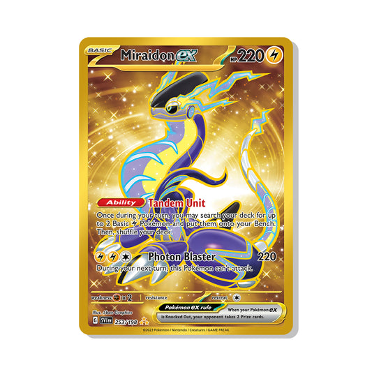 Miraidon ex Pokémon Scarlet & Violet - ex kaart | Engels