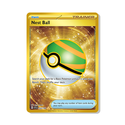 Nest Ball Pokémon Scarlet & Violet - Full Art kaart | Engels