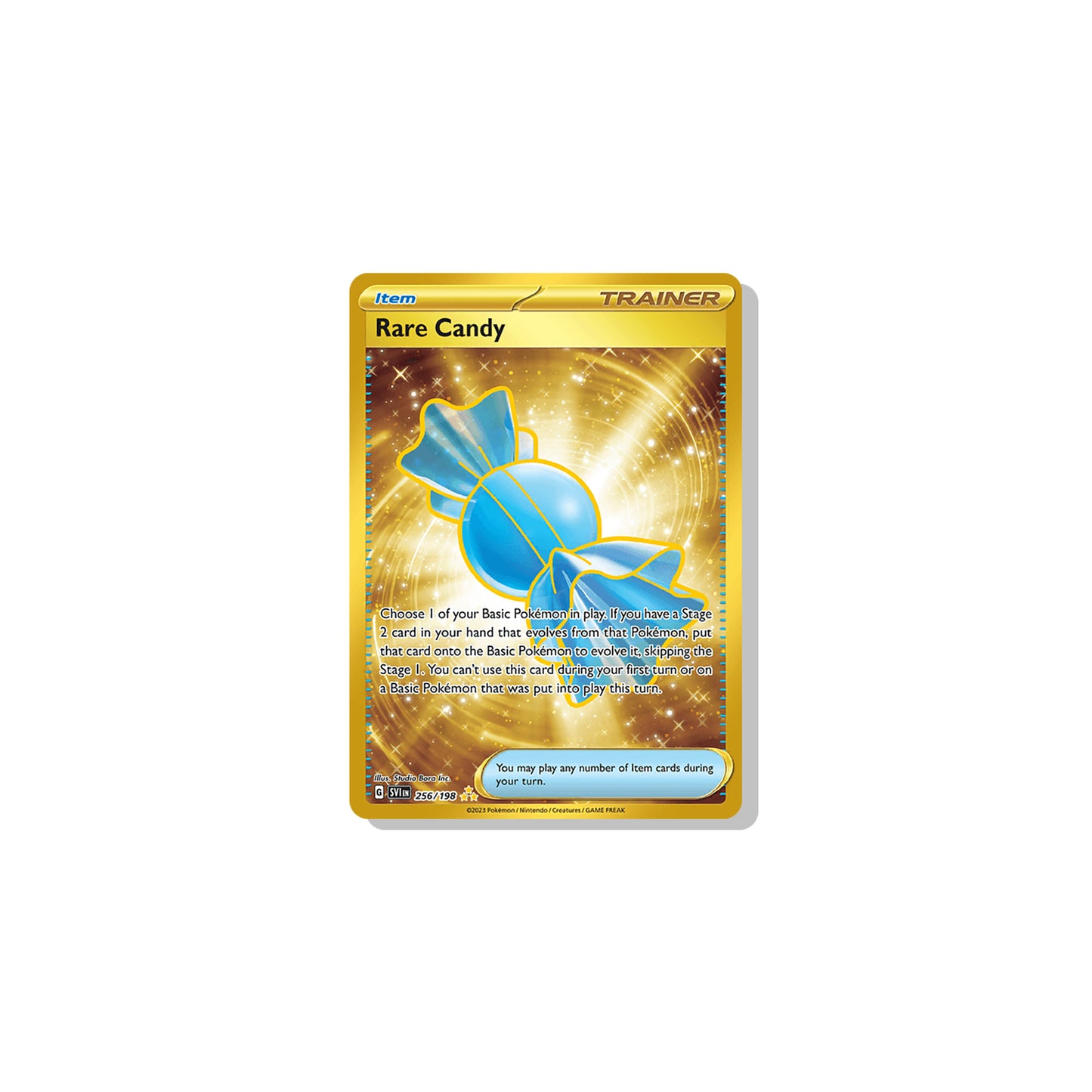 Rare Candy Pokémon Scarlet & Violet - Full Art kaart | Engels