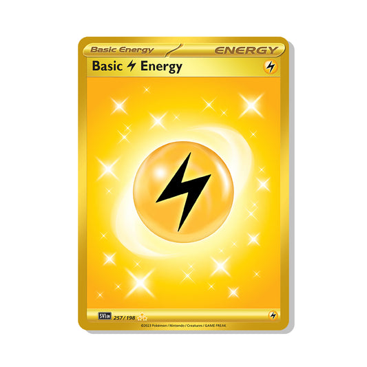 Basic Lightning Energy Pokémon Scarlet & Violet - Energy kaart | Engels